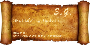 Skultéty Godvin névjegykártya